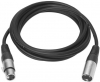 XLR M/F cable 20 m  Black