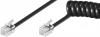 Handset cable, RJ10-RJ10 2m