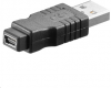 Adapter USB A-B 5pin mini M-F